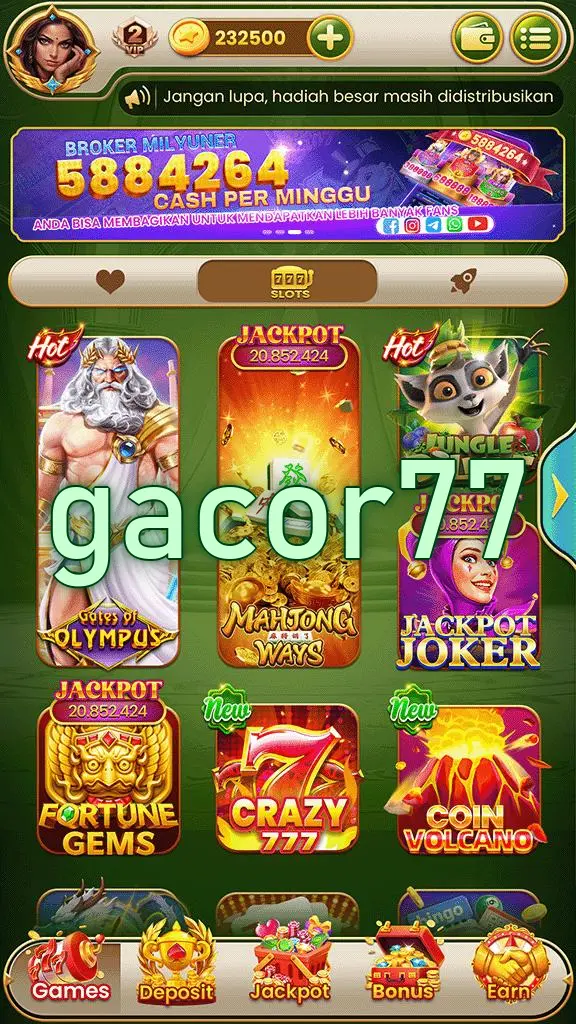 gacor77 Masuk