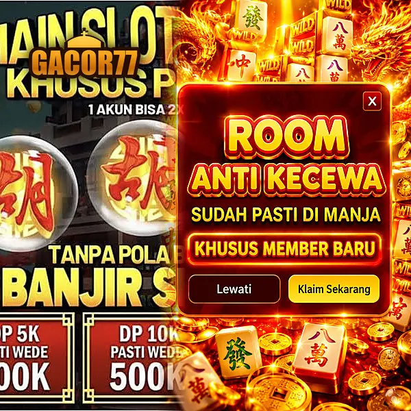 gacor77 Tangkapan Layar - Resmi